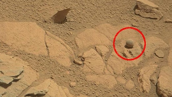 Curiosity Mars'ta Top Buldu