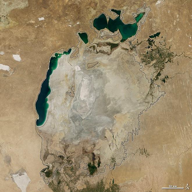 Aral Gölü'ndeki Değişim