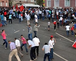 Diyarbakır'daki IŞİD Protestosunda Olaylar Çıktı