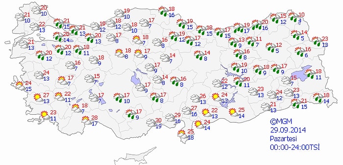 Bugün Hava Nasıl Olacak?