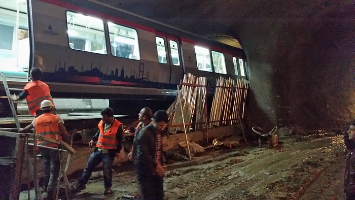 İstanbul'da Korkunç Metro Kazası