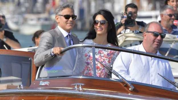 Clooney ve Alamuddin Çiftinin Düğününe İtalyan Basınından Tepki