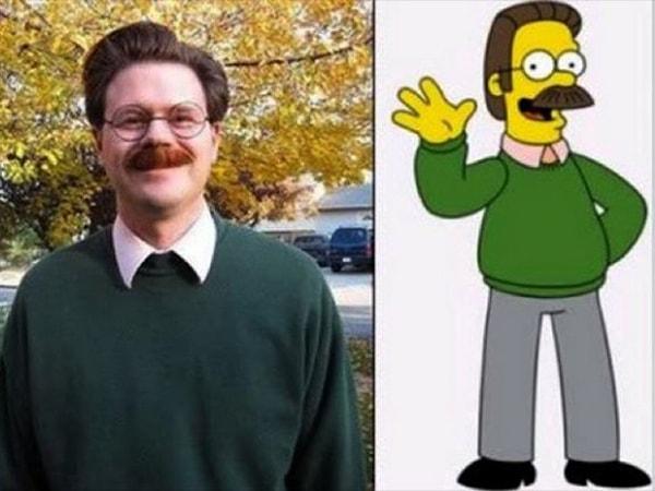 1. Ned Flanders, Simpsons