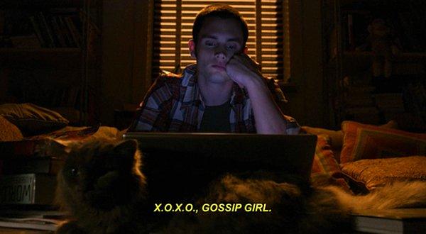 18. "X.o.x.o., Gossip Girl." - Gossip Girl