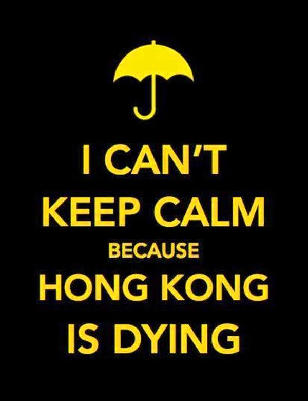 6. Sakin Olamıyorum Çünkü Hong Kong Ölüyor