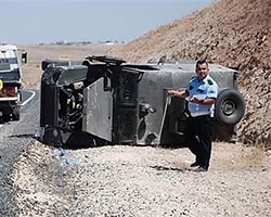Askeri Araç Devrildi: 1 Şehit