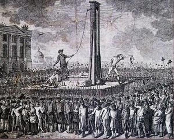 3. Fransa'nın 1980'lere kadar hala idam cezalarında giyotin kullanması