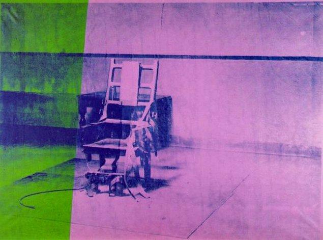 35. "Big Electric Chair", Andy Warhol