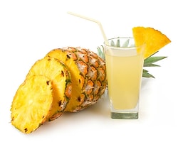 Saç ve Cilt Sağlığı için Ananas Suyu