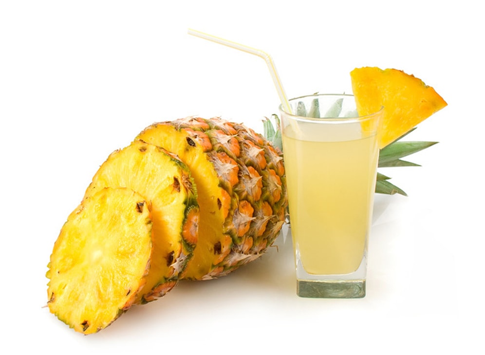 Saç ve Cilt Sağlığı için Ananas Suyu