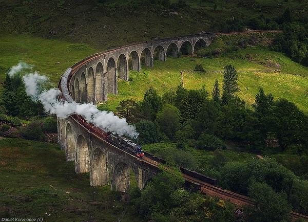 Glenfinnan Viaduct, İskoçya