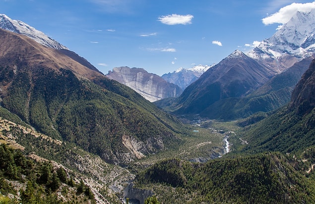 1. Annapurna Rotası, Nepal