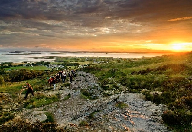4. Croagh Patrick, İrlanda