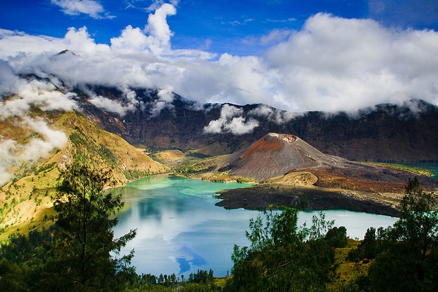 29. Gunung Rinjani, Endonezya