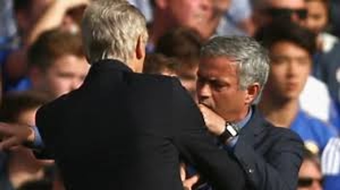 Arsene Wenger'in Atarlanıp Jose Mourinho'yu İteklemesi