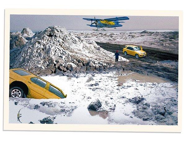 10. Grönland'a gidip buz taksiye binmek