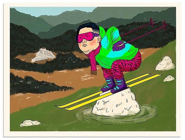 20. Kuzey Kore'de kayak yapmak