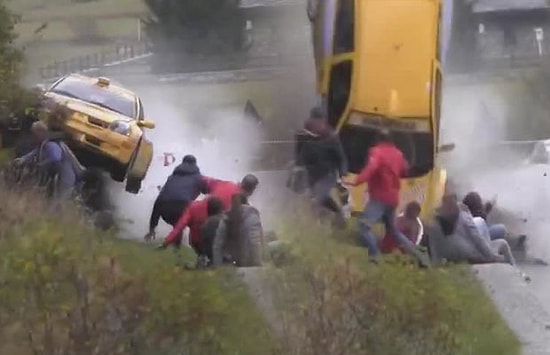 Ralli Kazasından Mucize Sonucu Kurtuldular