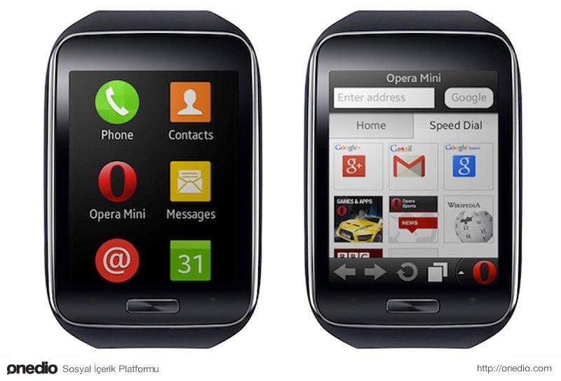 Samsung Gear S'e Opera Mini Geliyor! - onedio.com