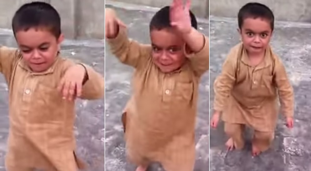 Dans Ederken Kendinden Geçen Çocuk