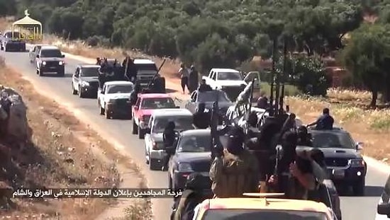 Işid, Resmi Araç Konvoyu Videosu Yayınladı