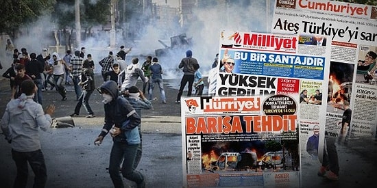 Gazetelerde Bugün: Kobani Eylemleri Manşetlerde