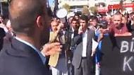 Elazığlı Tek Başına Göstericileri Durdurdu: "Ne Kürdistan'ı be"