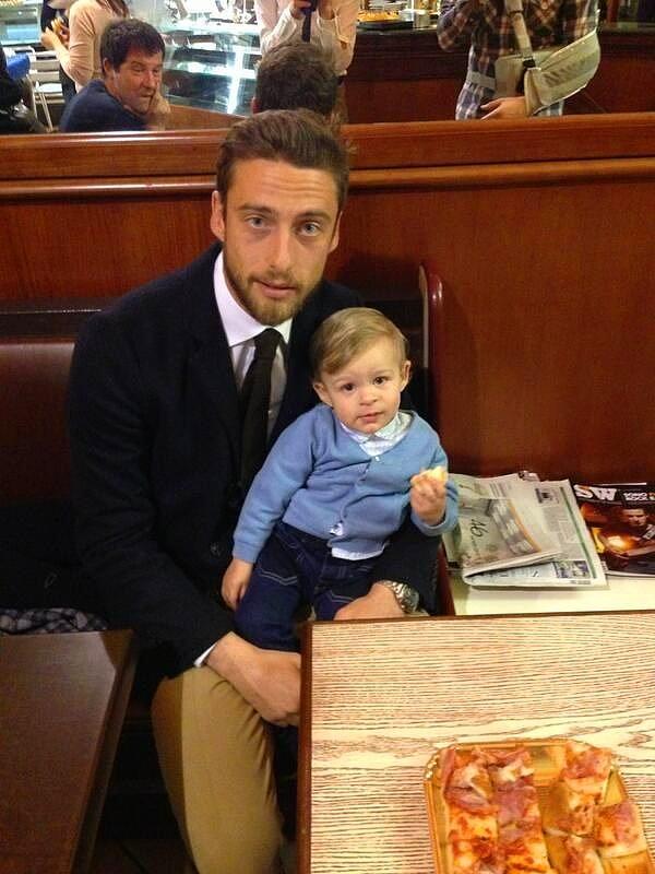 6. Claudio Marchisio ve oğlu Leonardo