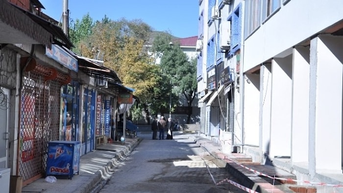 Dersim’de Kobani İçin  Kepenk Kapatma Eylemi