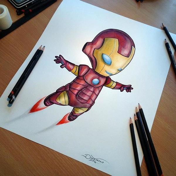 6. Minik Iron Man