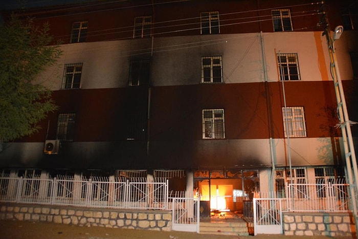 Siirt'te Polis Karakoluna Saldırı