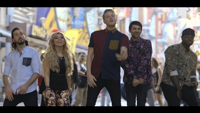 Pentatonix Hız Kesmeden Cover'larına Devam Ediyor 'Rather Be'
