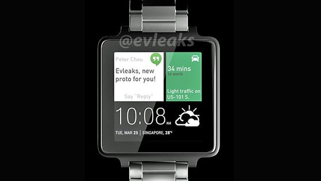 HTC'nin Akıllı Saati Kesinleşti!