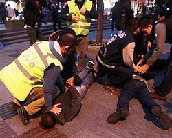 İstanbul'da Polis Müdahalesi