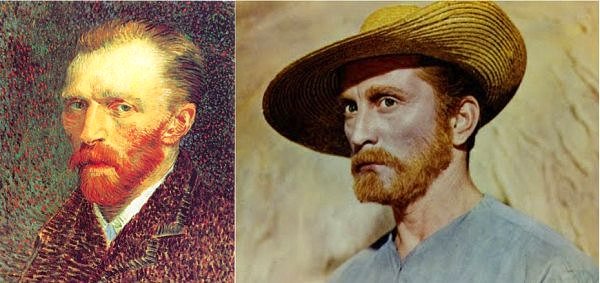 25. Kirk Douglas 1956 yapımı Lust For Life filminde ünlü ressam Vincent Van Gogh'u canlandırmıştır.