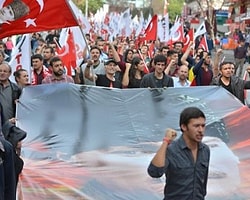 Başkent'te 'Bayrak ve Atatürk' Yürüyüşü
