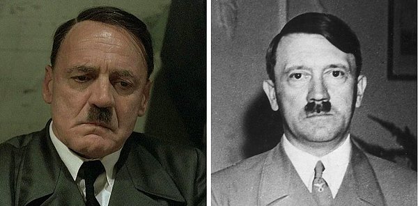 35. Bruno Ganz 2004 yapımı 'Çöküş' filminde  Adolf Hitler'i canlandırdı.