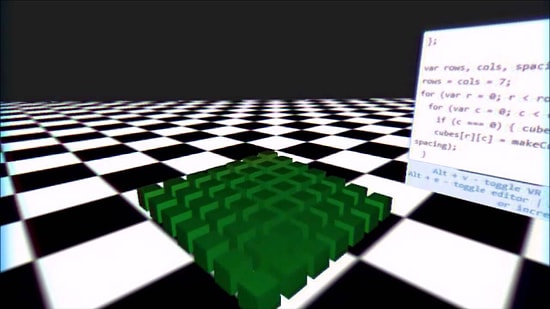 Kendi Kodladığı Sanal Dünyanın İçinde!