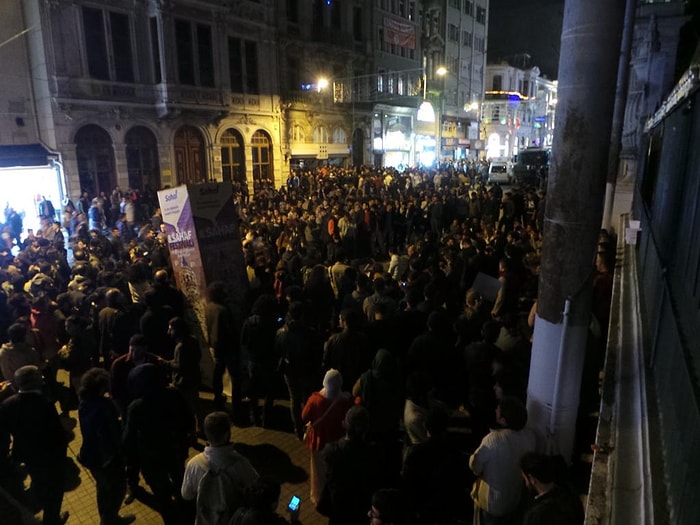 İstanbul'daki Kobani Eylemlerinde Gözaltı Sayısı 348