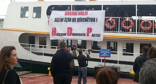 Kobani İçin Vapur İşgali