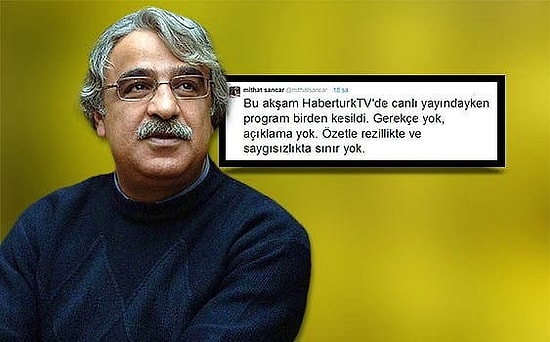 Mithat Sancar'a Canlı Yayında Sansür mü Geldi?