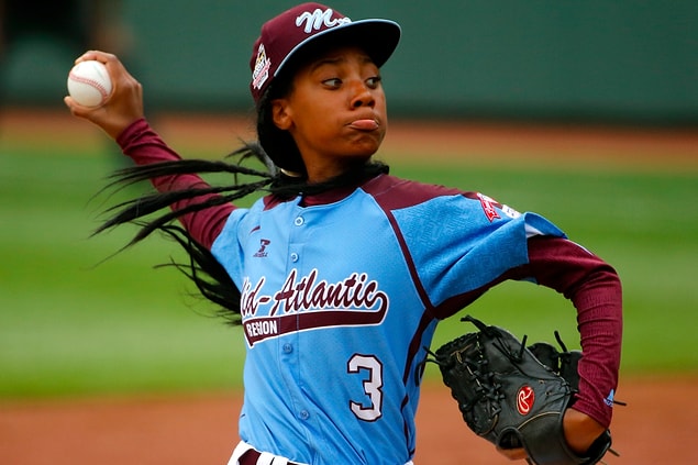 1. Mo’ne Davis, 13 yaşında - Beyzbol Küçükler Ligi'nde atıcı