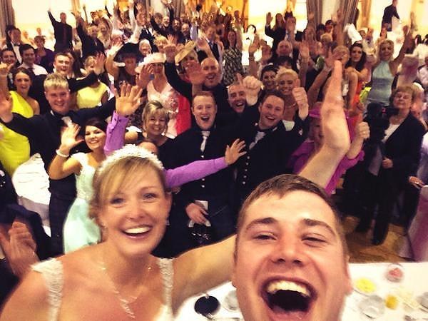 8. Düğün Selfie'si