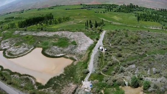Aras Nehri Kuş Cenneti Kuraklığa Kurban Gidiyor