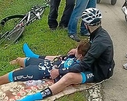 Bir Avcı, Tavşan Sandığı Kadın Bisikletçiyi Vurdu