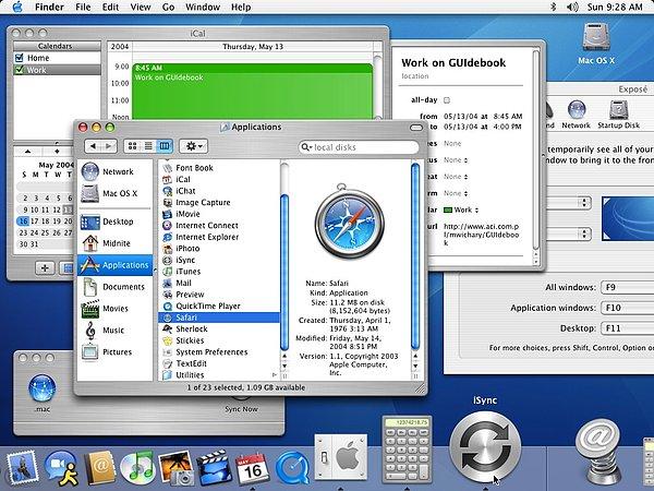 OS X 10.3 Panther