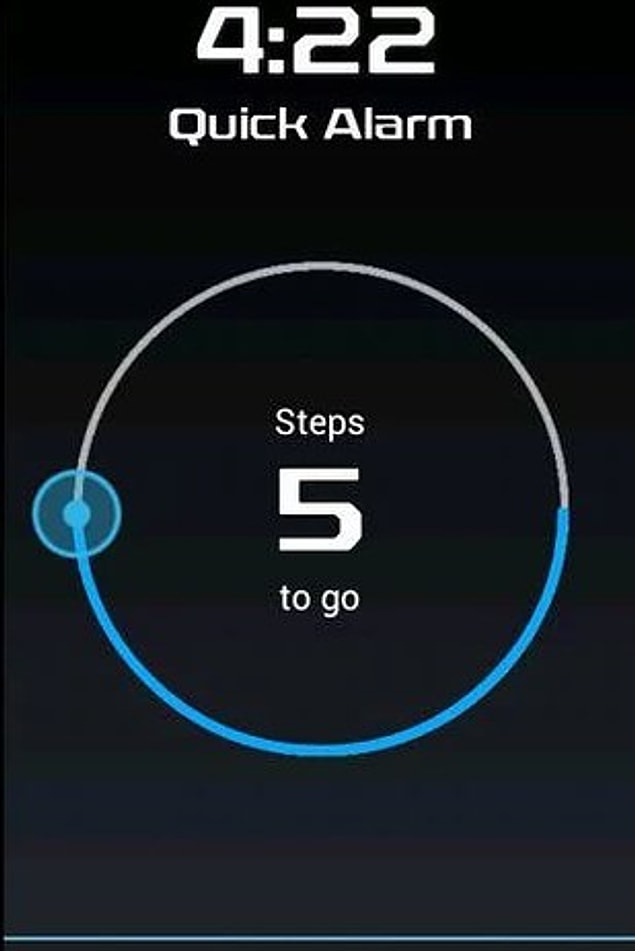 2. Eğer akıllı telefon kullanıyorsanız, mutluka ama mutlaka Walk Me Up uygulamasını indirin. Bu uygulama, alarmı susturmadan önce sizden bir takım şeyler yapmanızı istiyor ve sizi bir güzel ayıltıyor.