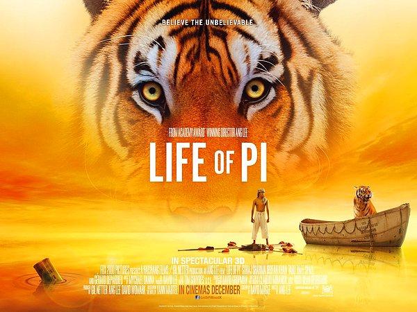 4. Life of Pi (Pi’nin Yaşamı) - 2013 Puan: 8.0