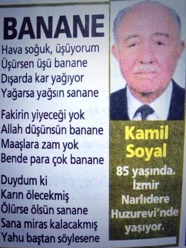 Malum Gazetemiz ve Nadide Şairlerinden Her Konuya Değinilmiş 12 Şiir 32