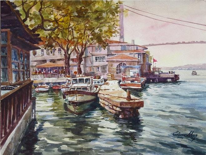 Ressam Ömer Muz’dan 40.NCI SANAT YILINDA " Diyarı-ı İstanbul "